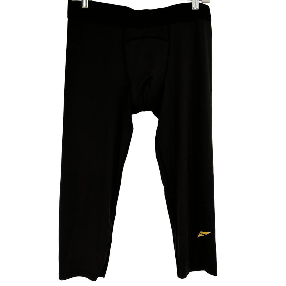 Flag Nor Fail Black Men's Compression Pants